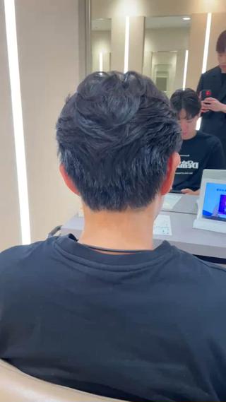 ショート パーマ メンズ メンズ韓国カット 幸大のヘアスタイル