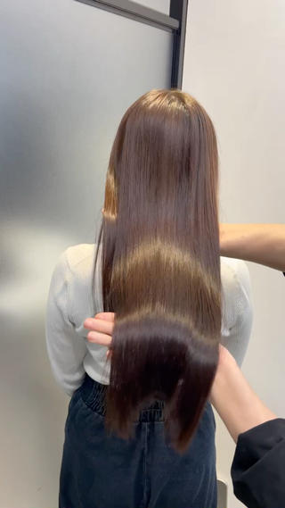 髪質改善ストレートそしてultowaトリートメント 