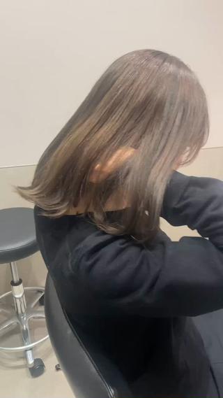 【color+treatment】olive beige 