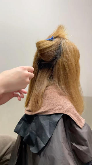 【縮毛矯正】process movie 