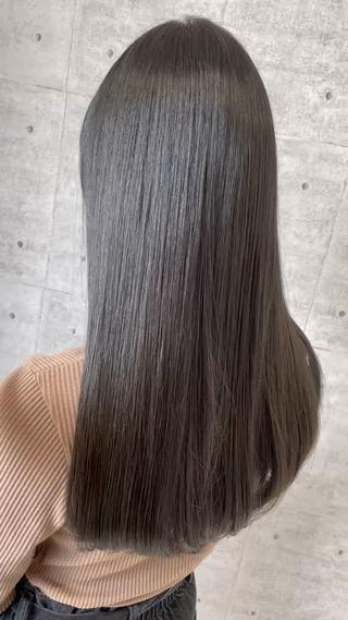 ロング 🧸韓国/髪質改善 MOE🇰🇷🧸のヘアスタイル