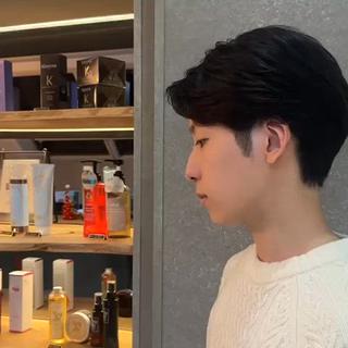 ショート カラー パーマ メンズ 朝楽メンズパーマ 🥇メンズカット吉田のヘアスタイル