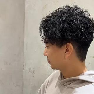 ショート カラー パーマ メンズ 朝楽メンズパーマ 🥇メンズカット吉田のヘアスタイル