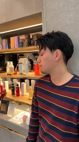 ショート カラー パーマ メンズ 朝楽メンズパーマ 🥇メンズカット吉田のヘアスタイル