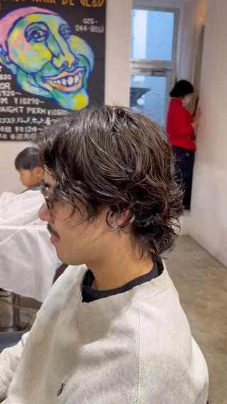 スパイラルパーマ 