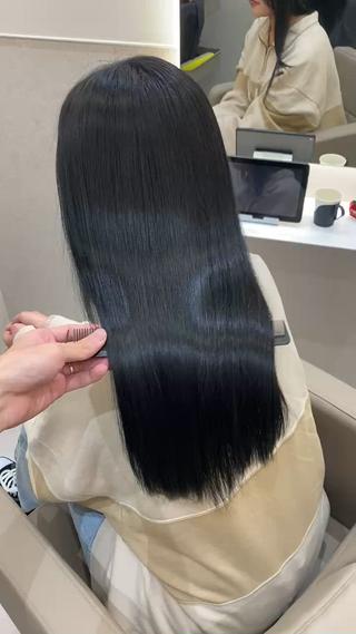 ロング 韓国🇰🇷レイヤー 似合わせ顔まわりのヘアスタイル