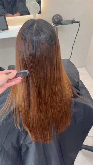 #縮毛矯正#美髪矯正#艶髪#髪質改善#天王寺