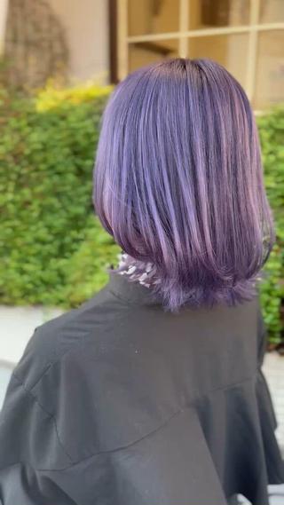 2ブリーチ~必要
purple color 