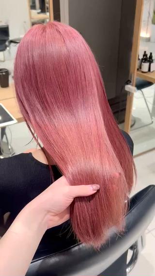 ダメージケアのTOKIOトリートメント追加でサラ艶ハイトーンが叶います*゜ 