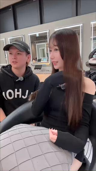 #ミディアムレイヤー#レイヤーカット#博多レイヤーカット#福岡レイヤーカット#博多縮毛矯正#福岡縮毛矯正#ブリーチなしWカラー#博多髪質改善 