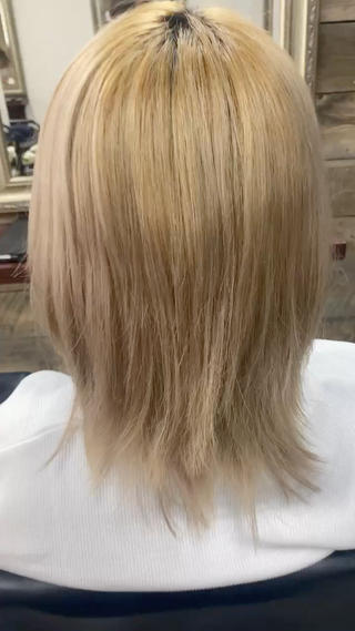 ブリーチ2回〜
流行りの水色