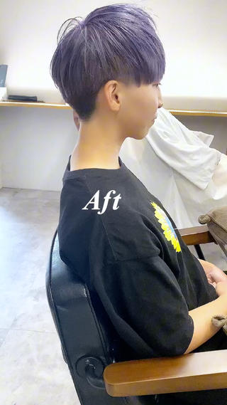 ショート カラー 山﨑 大暉【ダブルカラー】のヘアスタイル