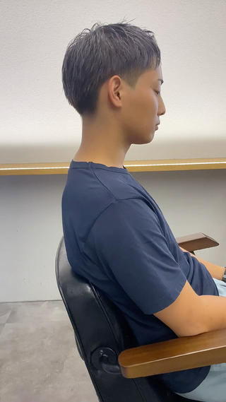 ショート カラー メンズ 山﨑 大暉【ダブルカラー】のヘアスタイル
