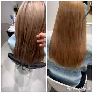 ブリーチ毛に縮毛矯正お任せください 