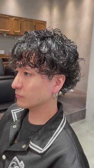 パーマ メンズ メンズパーマ特化型 🔥URITAのヘアスタイル