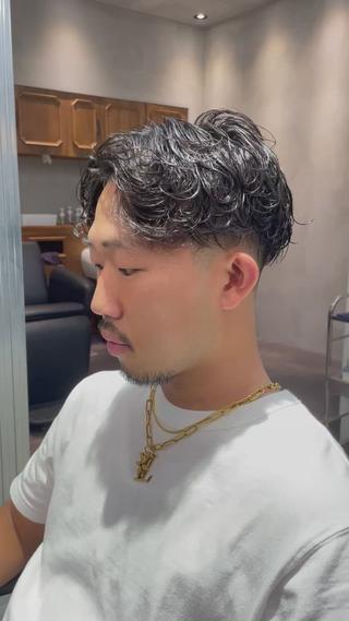 パーマ メンズ メンズパーマ特化型 🔥URITAのヘアスタイル