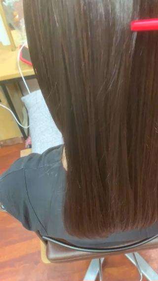 セミロング RIANA/髪質改善 マンツーマンサロンのヘアスタイル