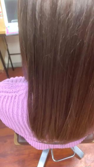 ロング RIANA/髪質改善 マンツーマンサロンのヘアスタイル