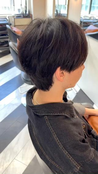 メンズ うる艶カラー✨/ nanako🤎のヘアスタイル