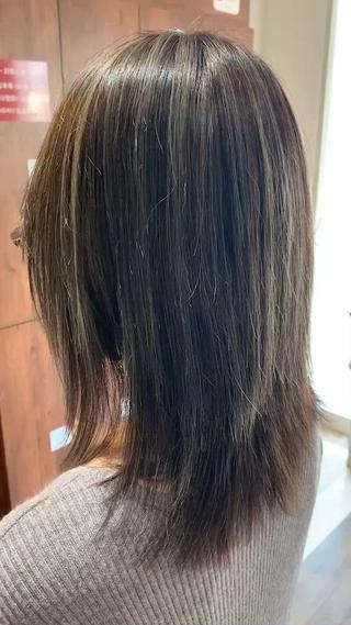 ミディアム 髪質改善✨酸性ストレ ート特化店Youjiのヘアスタイル