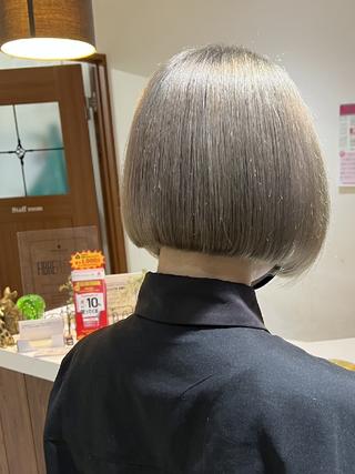 ショート カラー 髪質改善✨酸性ストレ ート特化店Youjiのヘアスタイル