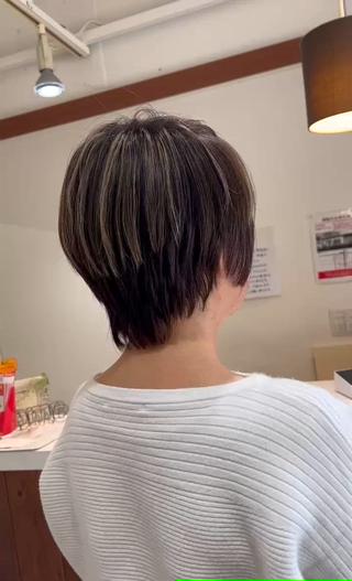 ショート カラー 髪質改善✨酸性ストレ ート特化店Youjiのヘアスタイル
