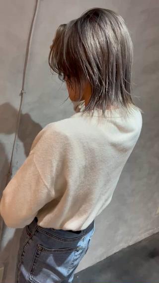 ミディアム カラー 【透明感.艶髪】 中原史雄のヘアスタイル