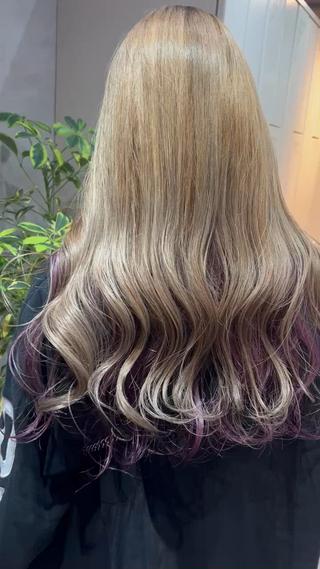 ロング カラー 【透明感.艶髪】 中原史雄のヘアスタイル