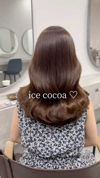 ミディアム カラー clan所属・Satsuki ✂︎♡のヘアスタイル