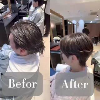 ショート パーマ メンズ 韓国メンズヘア特化 ‪☆KOKIのヘアスタイル