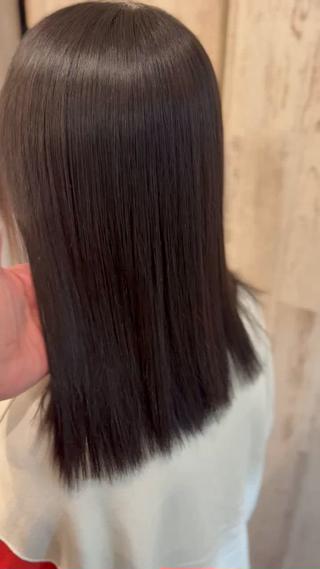 セミロング 💜ツヤヘアケア🩷 サトウシュンスケのヘアスタイル