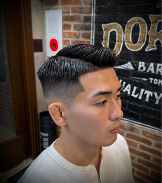 ショート メンズ Dorcus barber quality style ドルクス上野店 バーバーショップ所属・坂本 虹昂のヘアスタイル