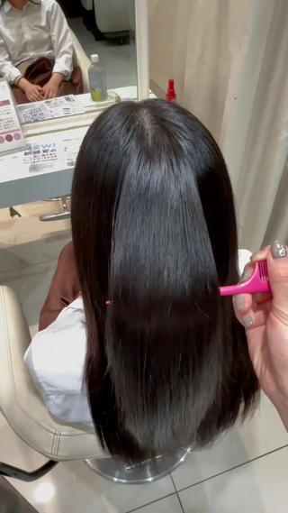 ロング 髪質改善 縮毛矯正 🌙 ゆきのヘアスタイル