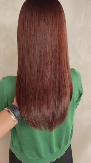 ロング HAUS eins所属・美髪矯正/髪質改善 /銀座/宮本　優太のヘアスタイル