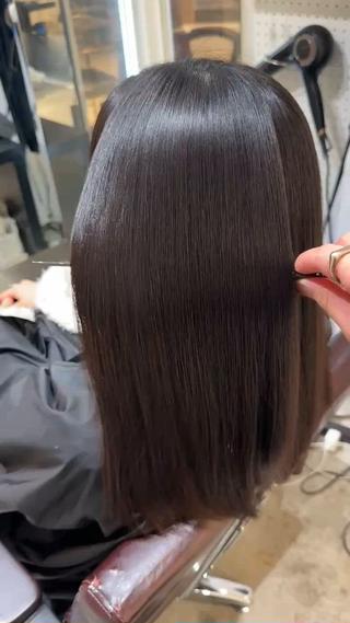 ロング HAUS eins所属・美髪矯正/髪質改善 /銀座/宮本　優太のヘアスタイル