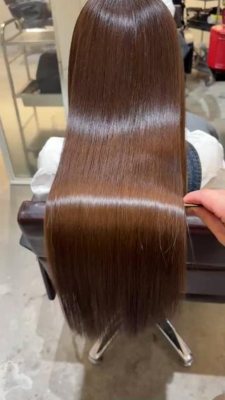 ロング HAUS eins所属・美髪矯正/髪質改善 /銀座/宮本　優太のヘアスタイル