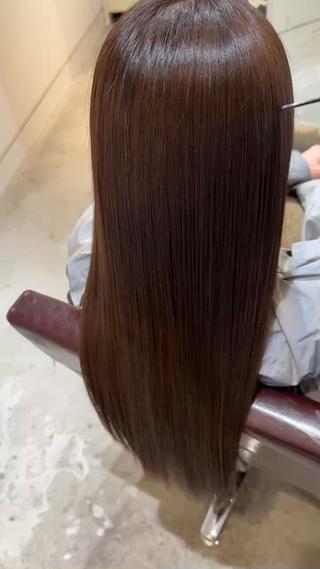 ロング HAUS eins所属・美髪矯正/髪質改善 /銀座/宮本　優太のヘアスタイル