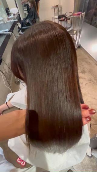 縮毛矯正リタッチ♡
 
 