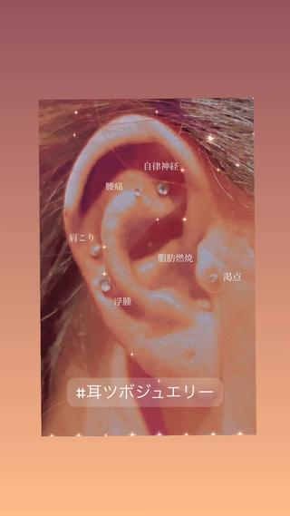 #耳ツボジュエリー