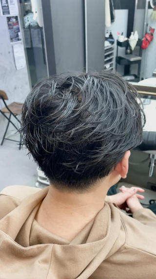 パーマ ヘアアレンジ メンズ 似合わせカット特化/ 💈ミナ💈のヘアスタイル