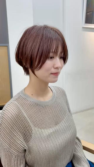 ショート mee.浦和店所属・浦和指名率No.1 ショート特化美容師のヘアスタイル