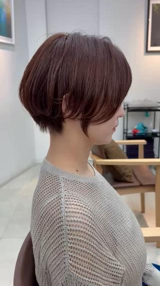 ショート mee.浦和店所属・浦和指名率No.1 ショート特化美容師のヘアスタイル