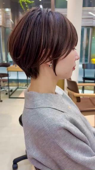 ショート mee.浦和店所属・浦和指名率No.1 ショート特化美容師のヘアスタイル