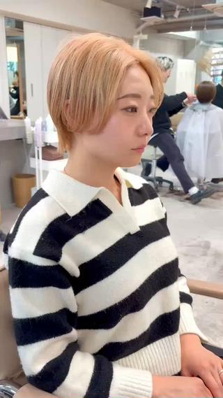ショート mee.浦和店所属・浦和指名率No.1 ショート特化美容師のヘアスタイル