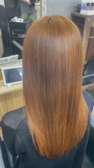 ロング 北本/髪質改善/店長 岩渕 元気のヘアスタイル