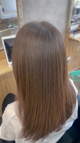 セミロング 北本/髪質改善/店長 岩渕 元気のヘアスタイル