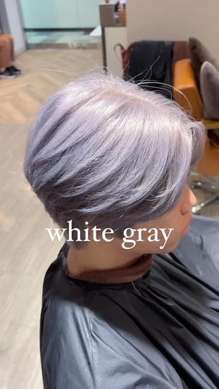 ミディアム 艶髪/透け感カラー /RYOのヘアスタイル