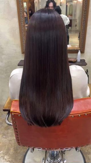 ロング 艶髪カラー& トリートメント　松村のヘアスタイル