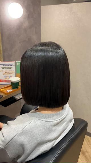 ボブ縮毛矯正 