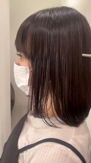 2ステップトリートメントの仕上がりつやつやさらさら♫ 